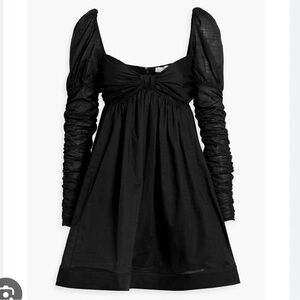 BNWTs Zimmermann dress . Size 0  . Black cotton